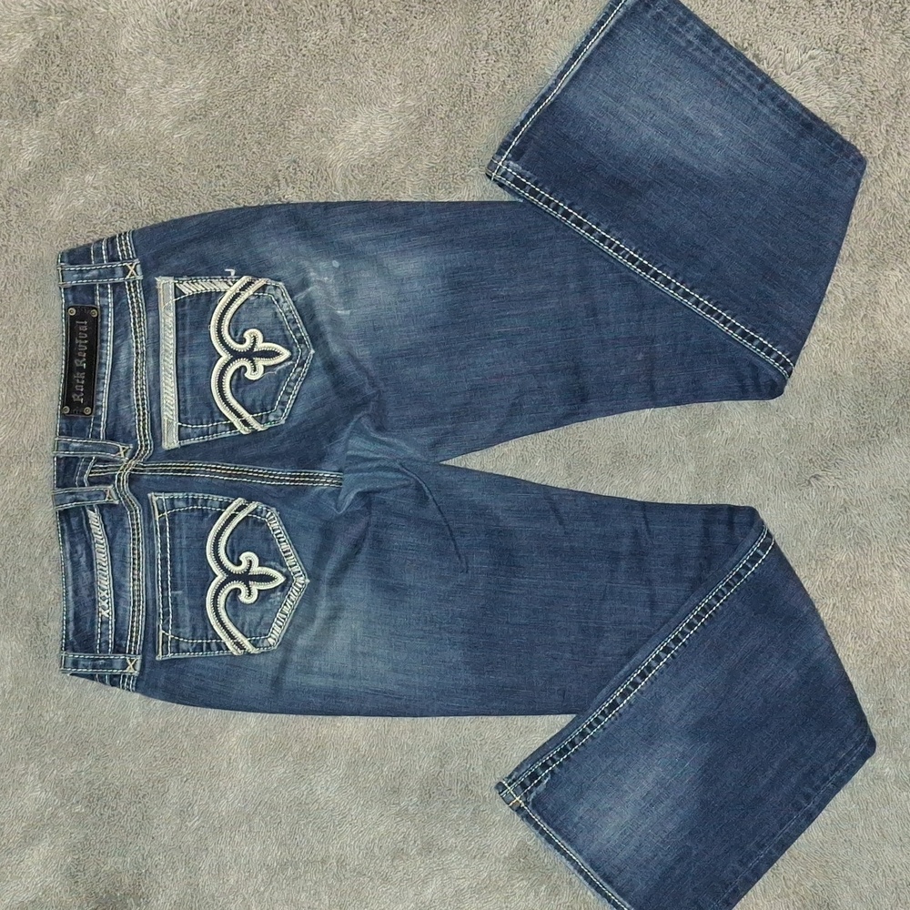 EUC Rock Revival Alanis Boot Cut Jeans - Picture 6 of 13